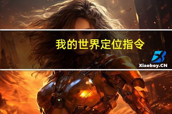 我的世界定位指令