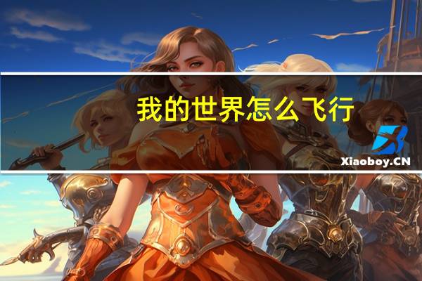 我的世界怎么飞行