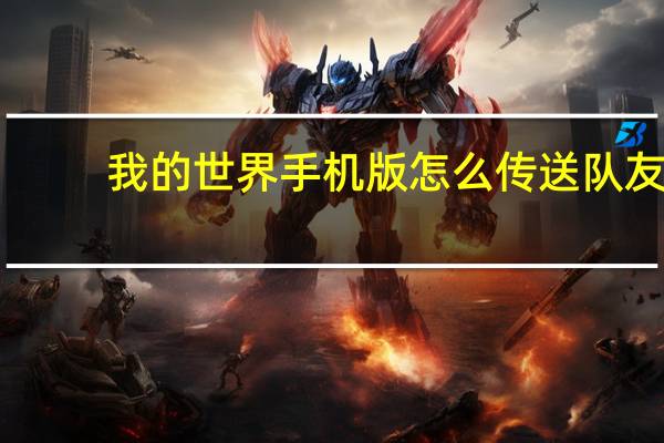 我的世界手机版怎么传送队友