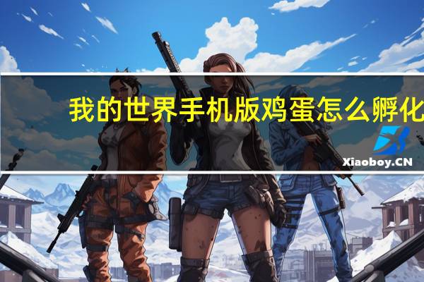 我的世界手机版鸡蛋怎么孵化