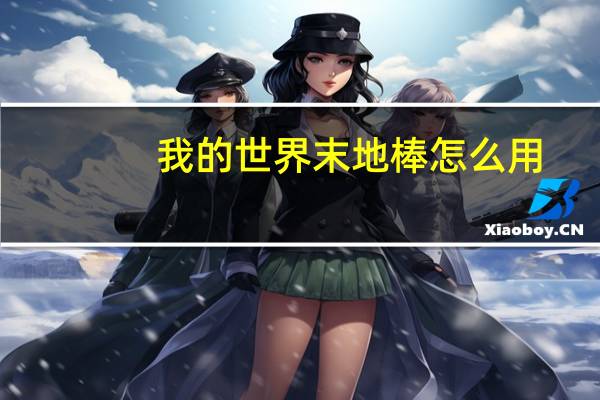 我的世界末地棒怎么用