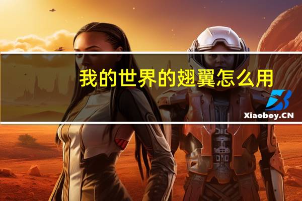 我的世界的翅翼怎么用