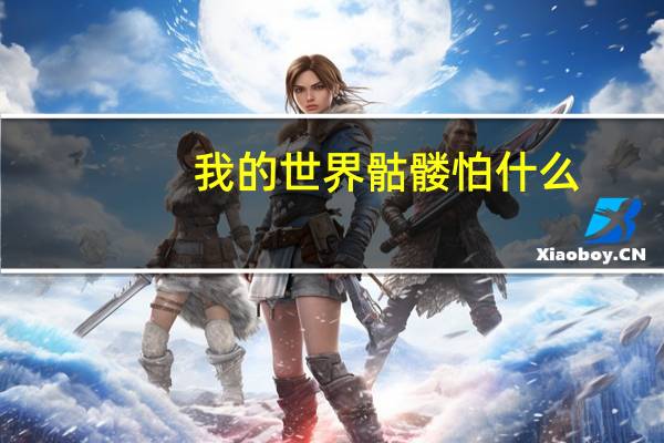 我的世界骷髅怕什么
