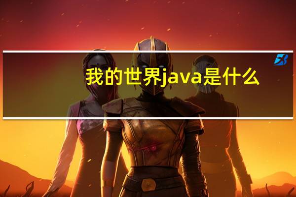 我的世界java是什么