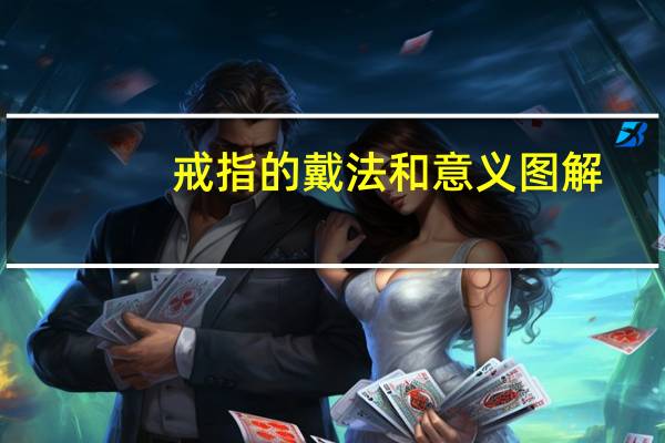 戒指的戴法和意义图解