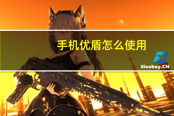 手机优盾怎么使用