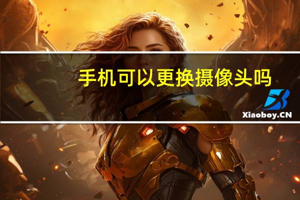 手机可以更换摄像头吗