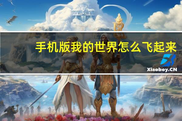 手机版我的世界怎么飞起来