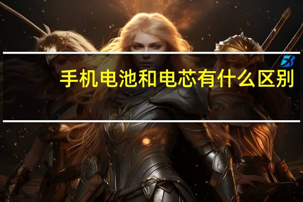 手机电池和电芯有什么区别