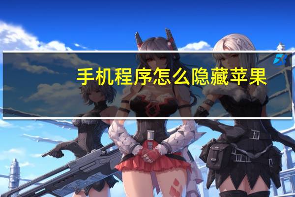 手机程序怎么隐藏苹果