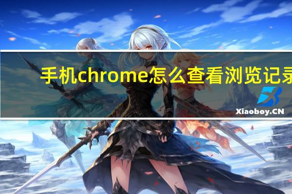手机chrome怎么查看浏览记录
