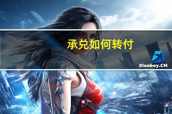 承兑如何转付