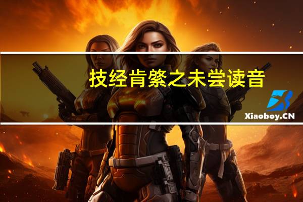 技经肯綮之未尝读音