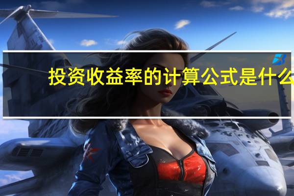 投资收益率的计算公式是什么