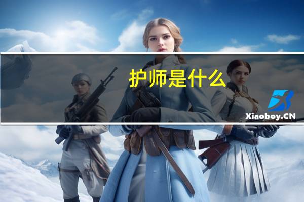 护师是什么