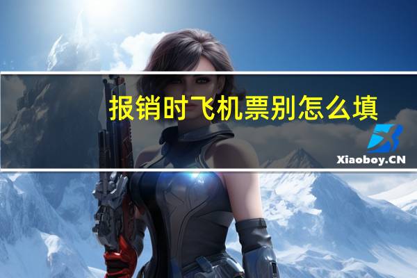 报销时飞机票别怎么填