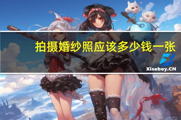 拍摄婚纱照应该多少钱一张
