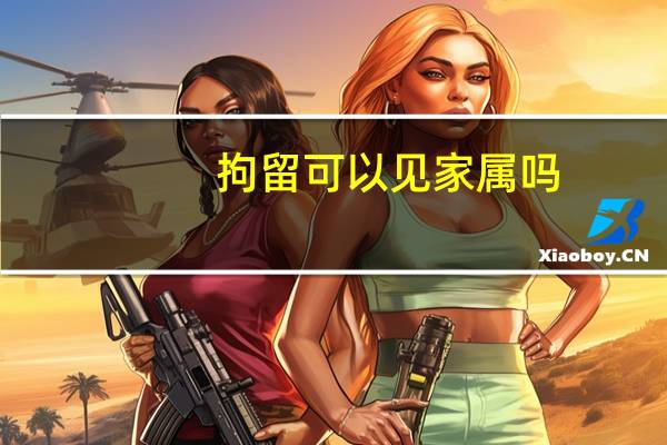 拘留可以见家属吗