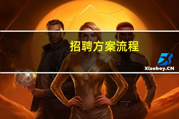 招聘方案流程