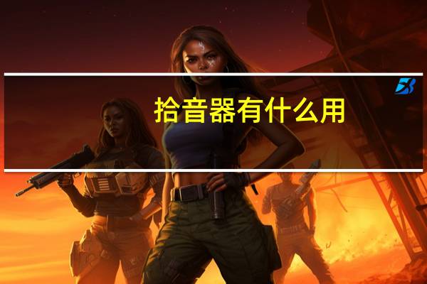 拾音器有什么用