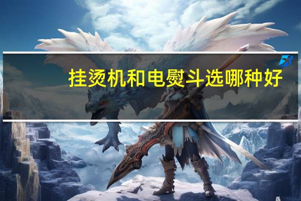 挂烫机和电熨斗选哪种好
