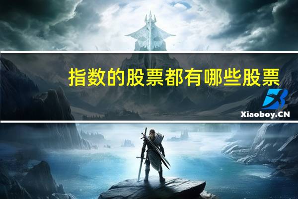 指数的股票都有哪些股票