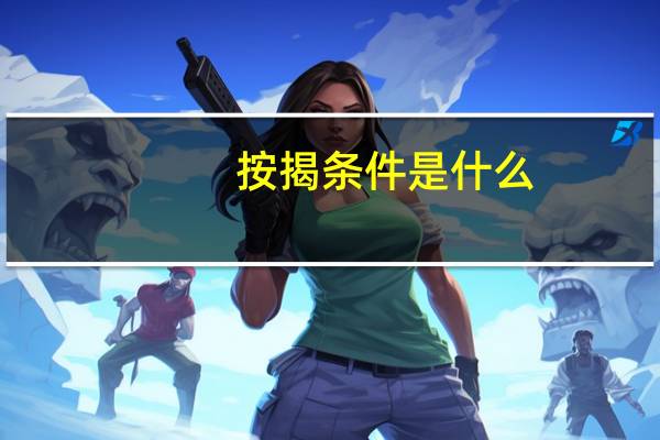 按揭条件是什么