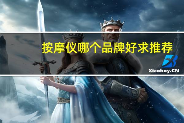 按摩仪哪个品牌好求推荐