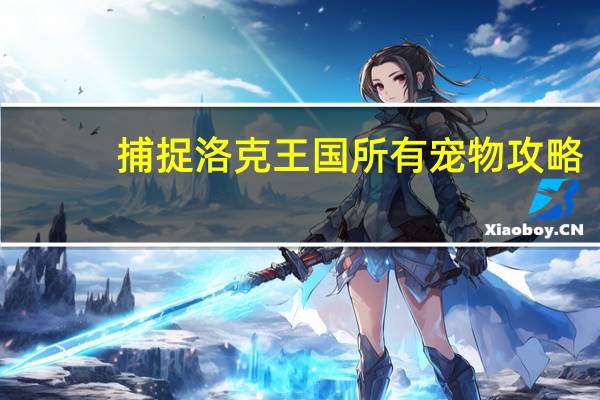 捕捉洛克王国所有宠物攻略