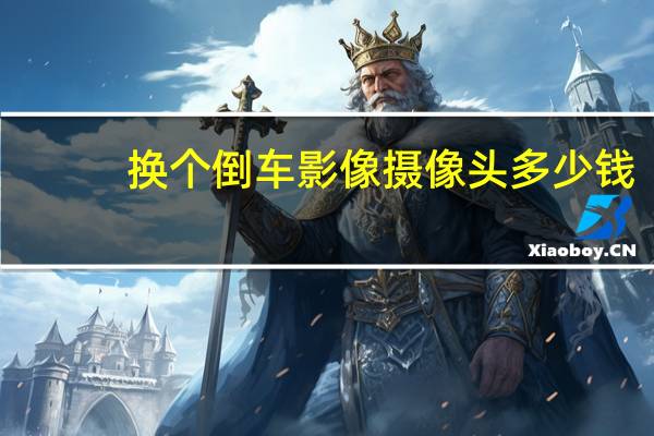 换个倒车影像摄像头多少钱