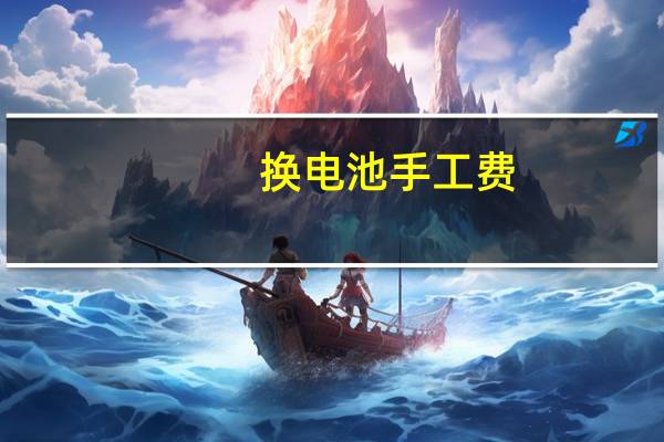 换电池手工费