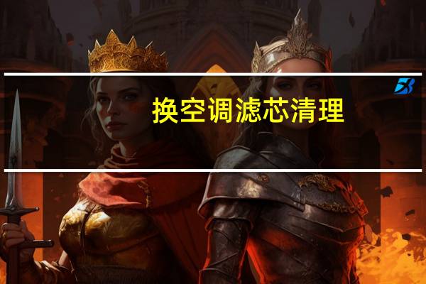 换空调滤芯清理