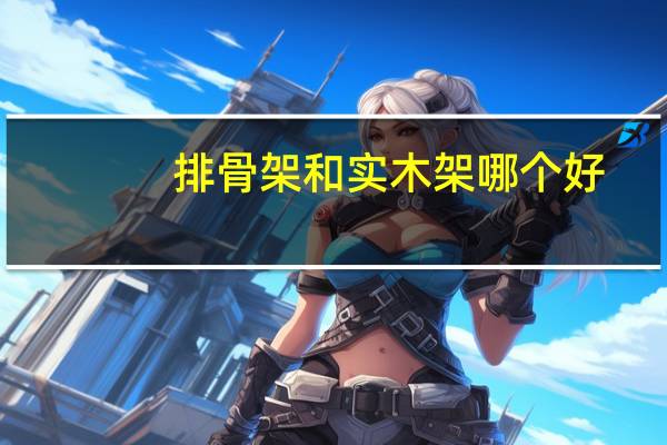 排骨架和实木架哪个好