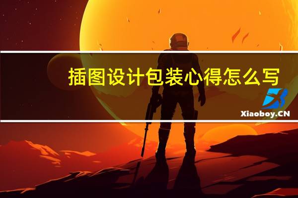 插图设计包装心得怎么写