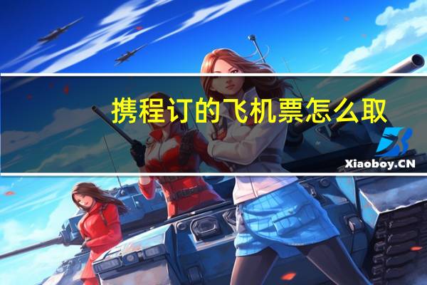 携程订的飞机票怎么取