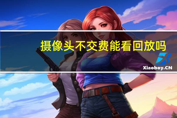 摄像头不交费能看回放吗