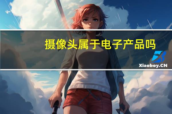 摄像头属于电子产品吗