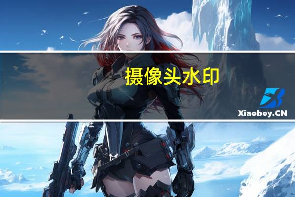 摄像头水印