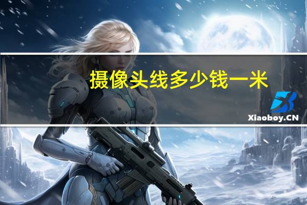 摄像头线多少钱一米