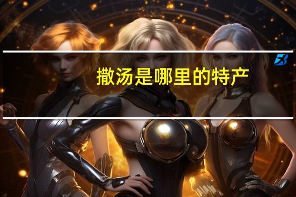 撒汤是哪里的特产