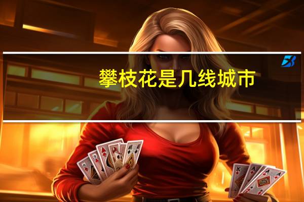 攀枝花是几线城市
