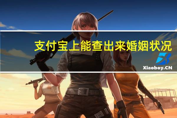 支付宝上能查出来婚姻状况