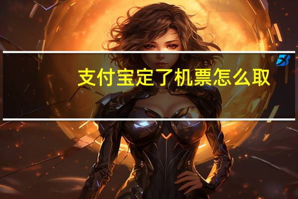 支付宝定了机票怎么取