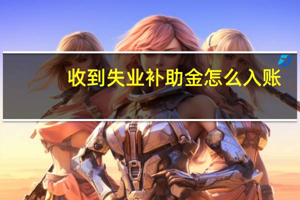 收到失业补助金怎么入账