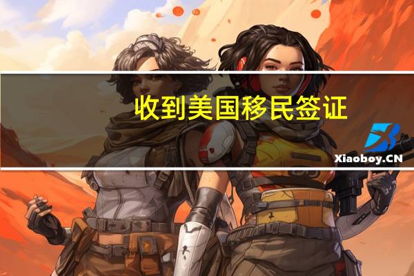 收到美国移民签证