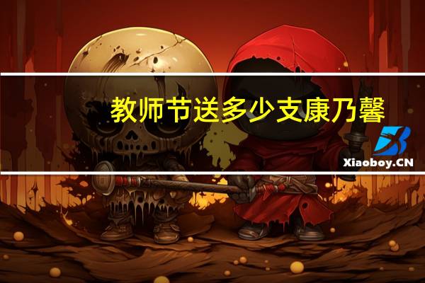 教师节送多少支康乃馨