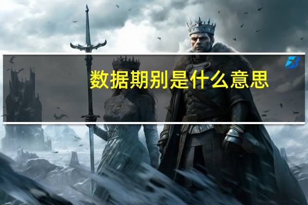 数据期别是什么意思