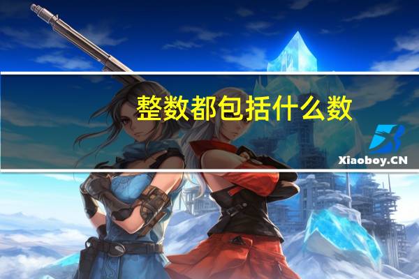 整数都包括什么数