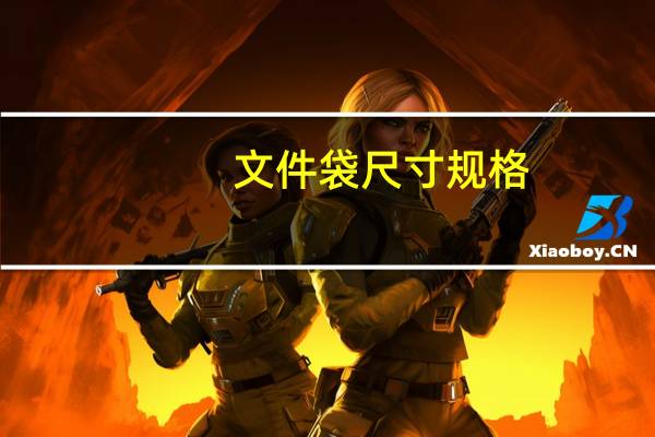 文件袋尺寸规格