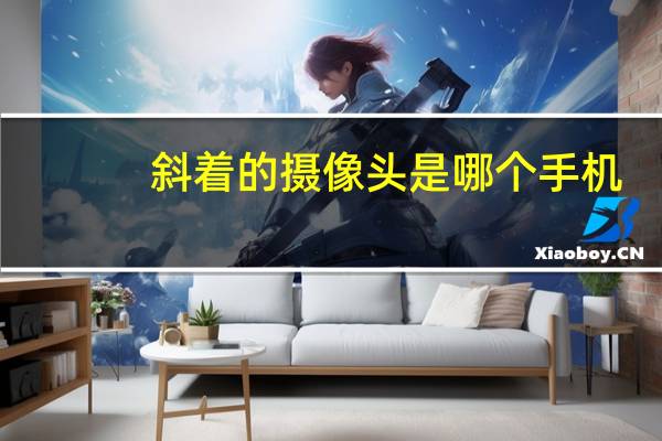 斜着的摄像头是哪个手机